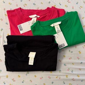 H&M T Shirt Bundle of 3